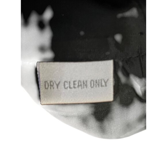 Vintage Peplum Jacket Womens S? Used Black Lined Fuzzy Collar - Picture 8 of 16